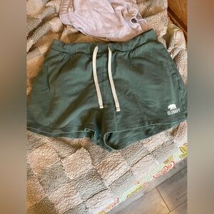 Old Navy Olive Green Lounge Shorts